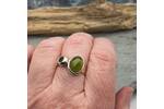 Vesuvianite and Tourmaline ring 5