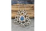 Aquamarine and silver coastal necklace 2