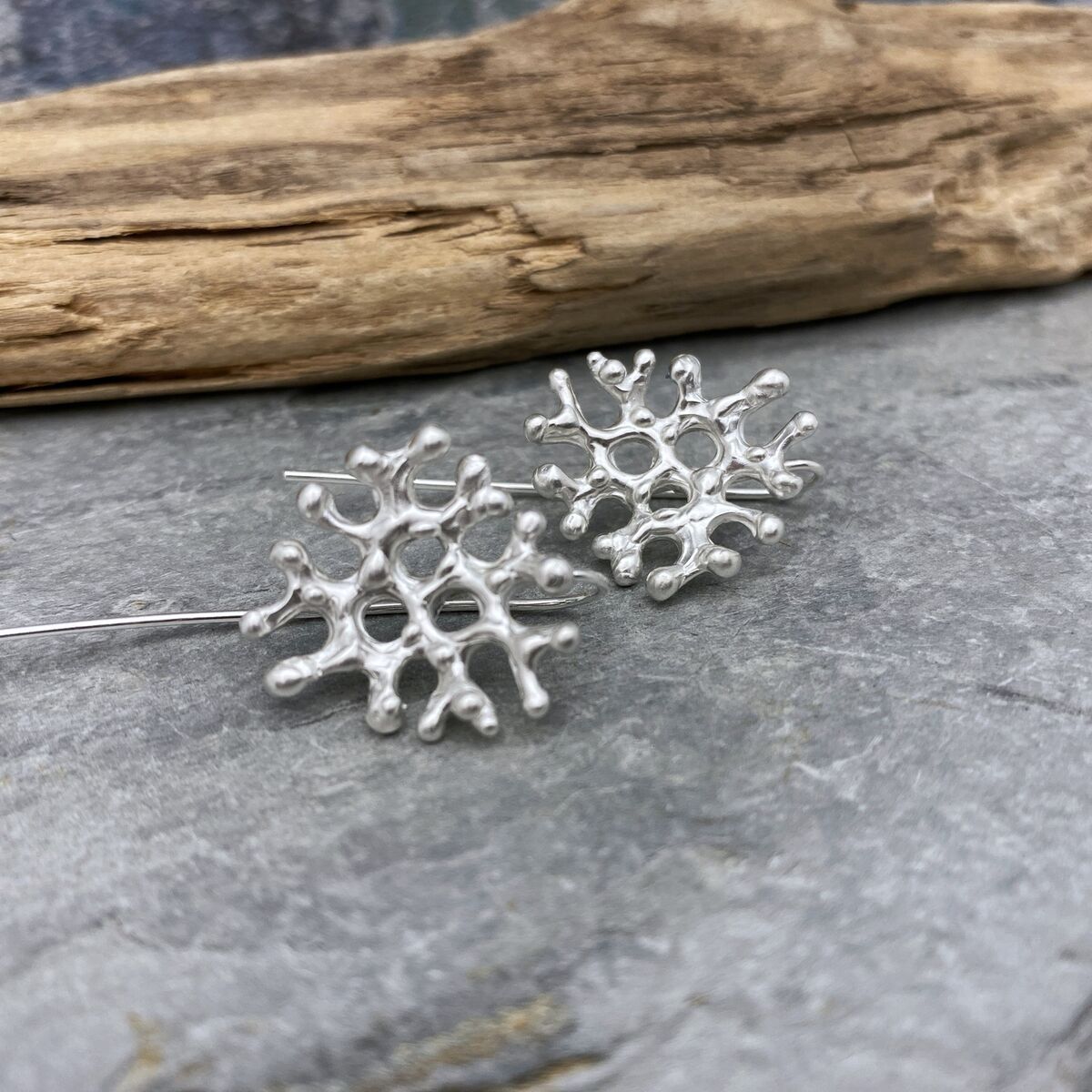Sterling silver threader earrings 3 Sterling silver threader earrings 3
