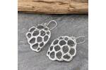 Sterling silver shell inspired earrings 2