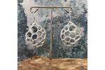 Sterling silver shell inspired earrings 4