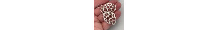 Sterling silver shell inspired earrings 5
