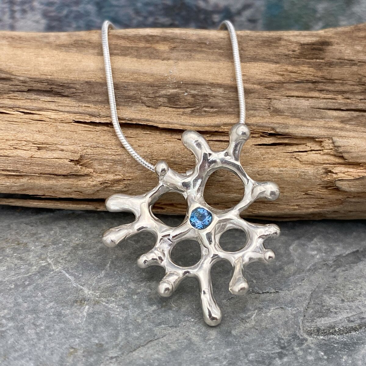 Silver coral like pendant 3 Silver coral like pendant 3