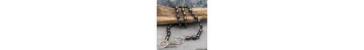Black pearl necklace 3