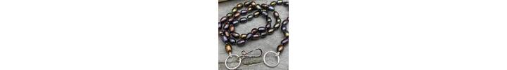 Black pearl necklace 2