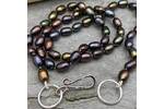Black pearl necklace 2