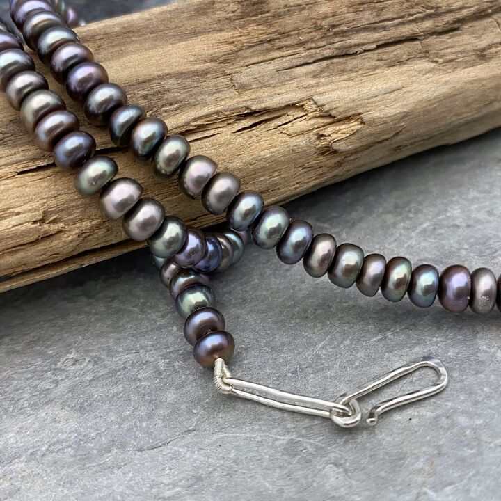 Pearl choker necklace 5