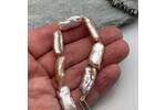Pink stick pearls bracelet 3