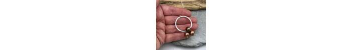 Bronze pearl necklace 3