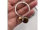 Bronze pearls necklace 4
