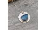 Australian Opal and silver Pendant 6