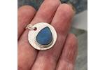 Australian Opal and silver Pendant 4