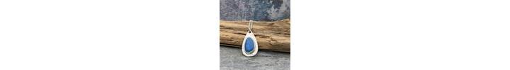 Australian blue Opal necklace 2