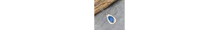 Australian blue Opal necklace 3