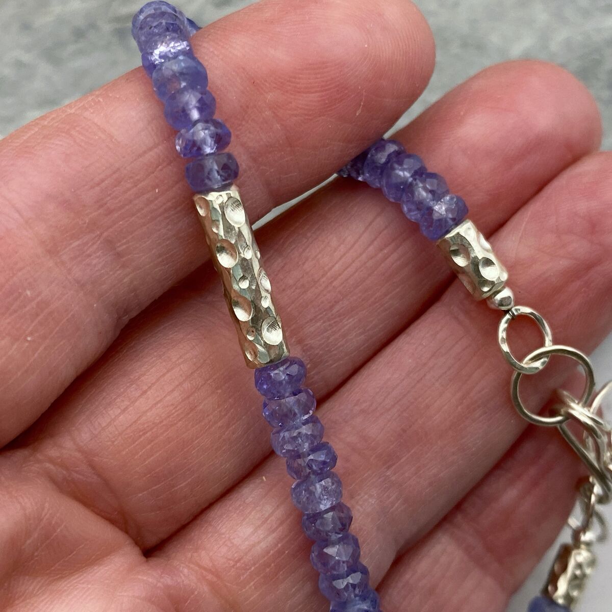Tanzanite bracelet 5 Tanzanite bracelet 5