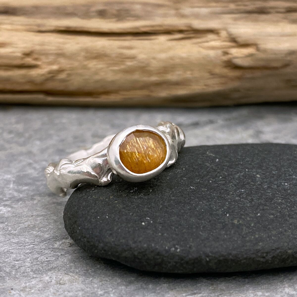 Moonstone ring