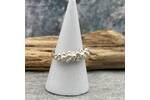 Silver sea foam ring 4