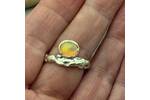 Opal and silver ring 2