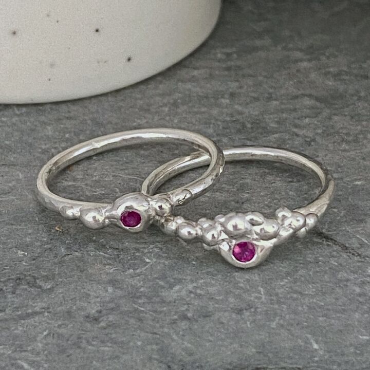 Pink sapphire ring 4