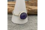 Tanzanite and silver ring 4