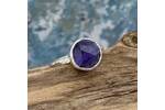 Tanzanite and silver ring 3