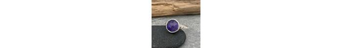 Tanzanite and silver ring