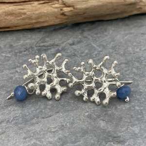 This is a picture of four hammered silver bangles