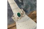 Chunky Opal Silver Ring 2