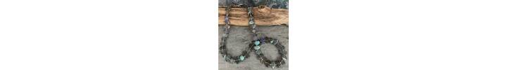 Labradorite bead necklace 2