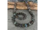 Labradorite bead necklace