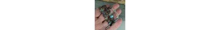 Labradorite bead necklace 5