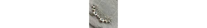 Sapphire nugget necklace 3