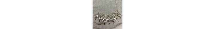 Sapphire nugget necklace 4