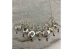 Sapphire nugget necklace 4