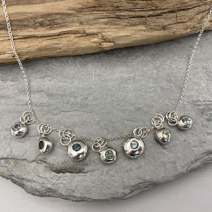 Sapphire pendant