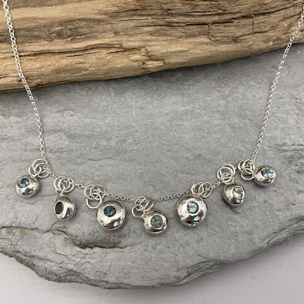 Sapphire pendant