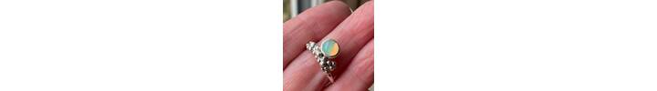 Opal ring 6