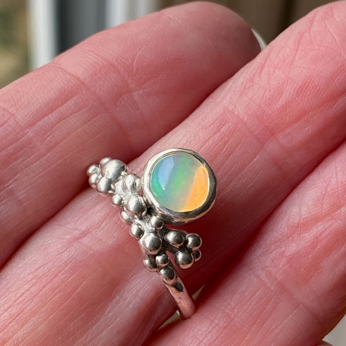 Opal ring 6