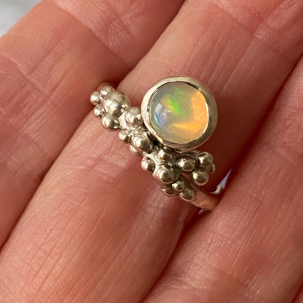 Opal ring 5