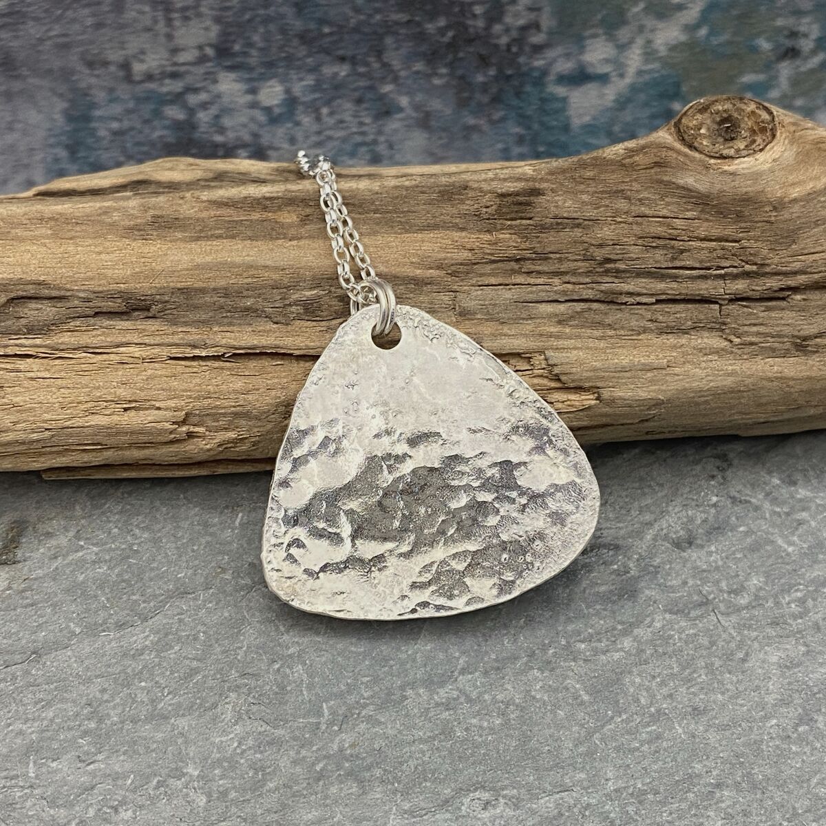 Larimar and silver necklace 6