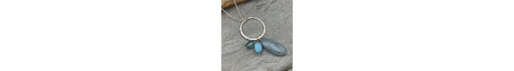 Aquamarine necklace