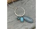 Aquamarine necklace
