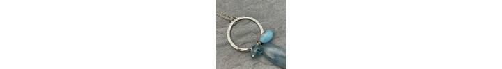 Aquamarine necklace 2