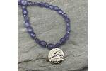 Tanzanite necklace 4