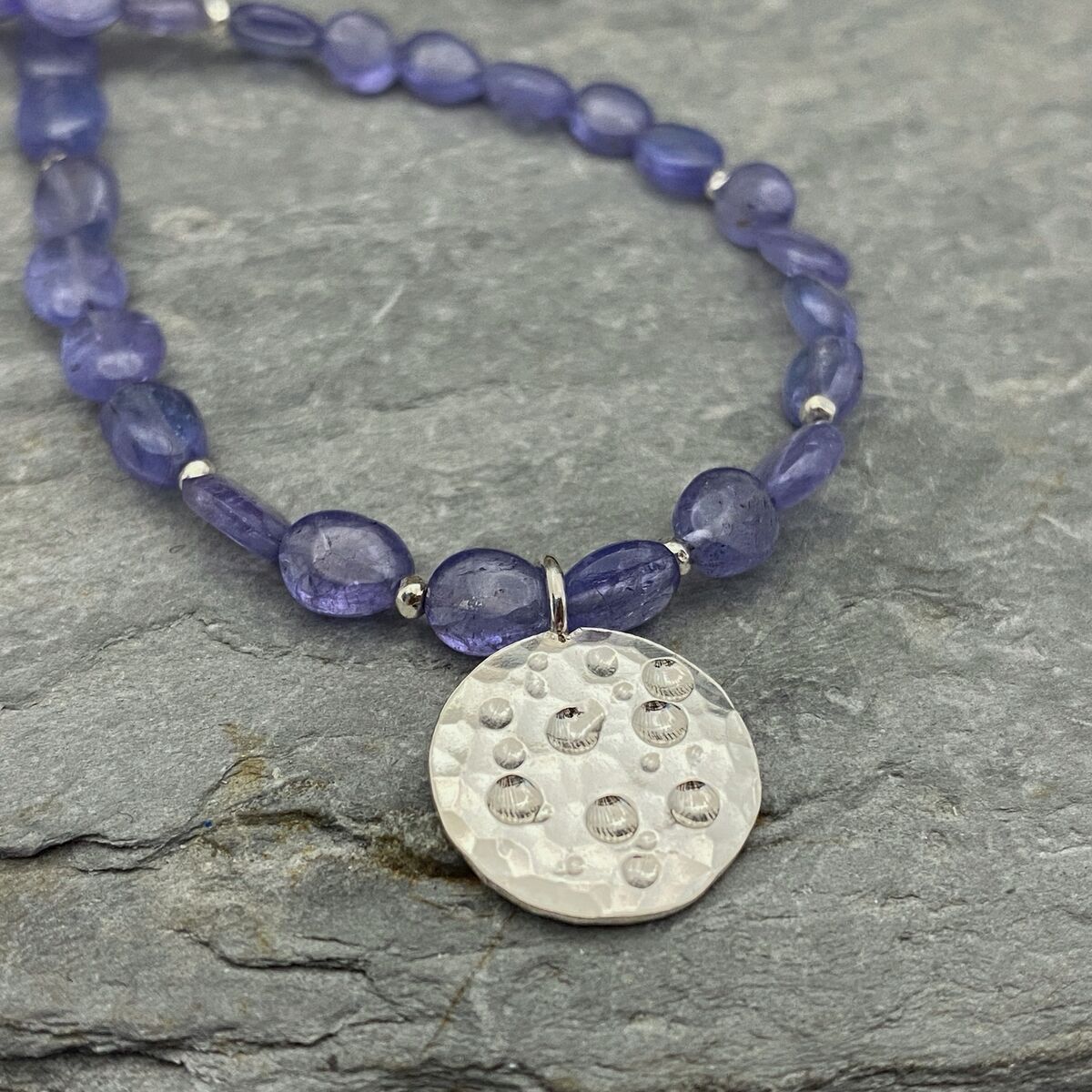 Tanzanite necklace 5