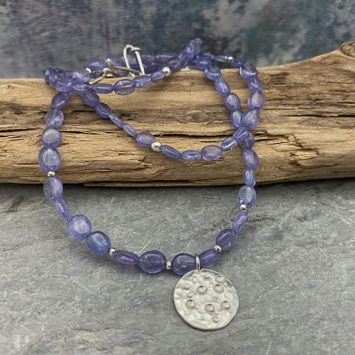 Tanzanite necklace