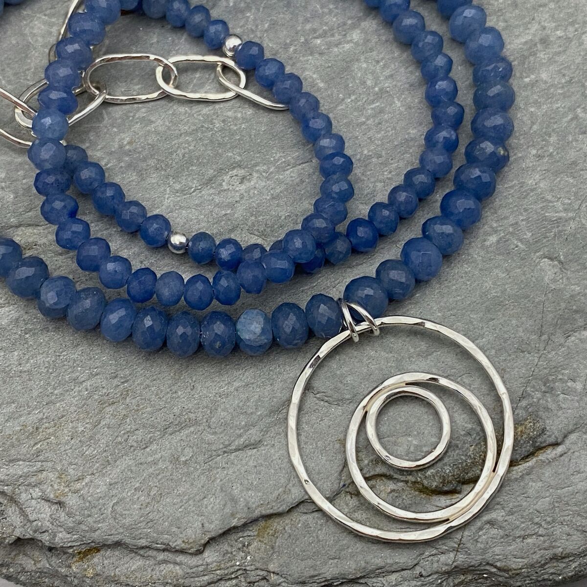 Apatite bead necklace 3