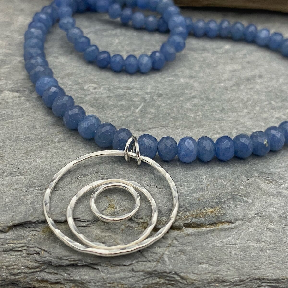 Apatite bead necklace 4