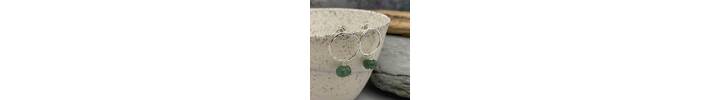 Gree tourmaline earrings 2