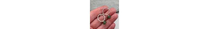 Gree tourmaline earrings 3